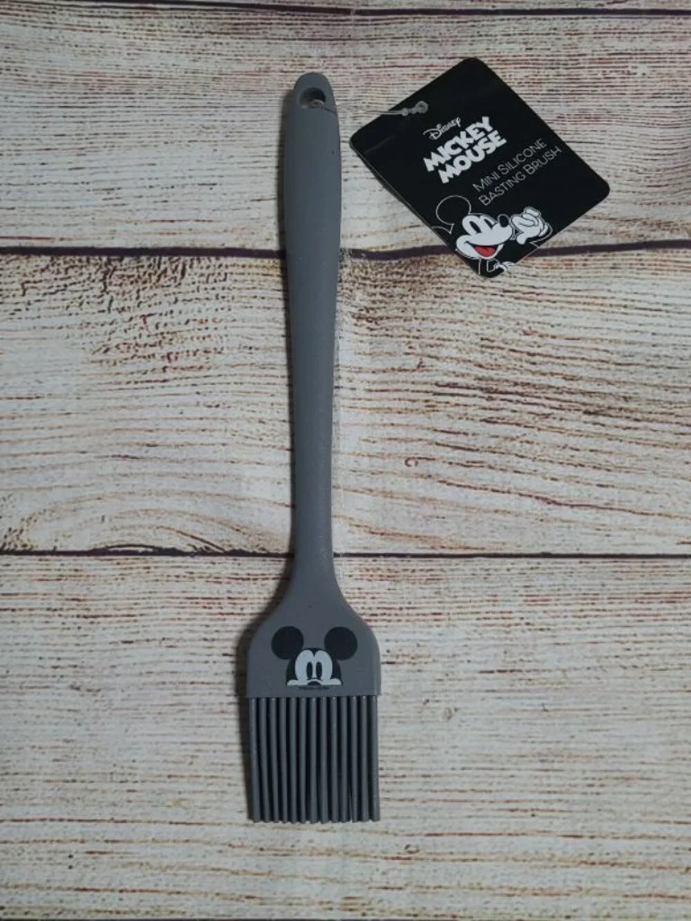 Disney Mickey Mouse Mini Silicone Brush - NEW
